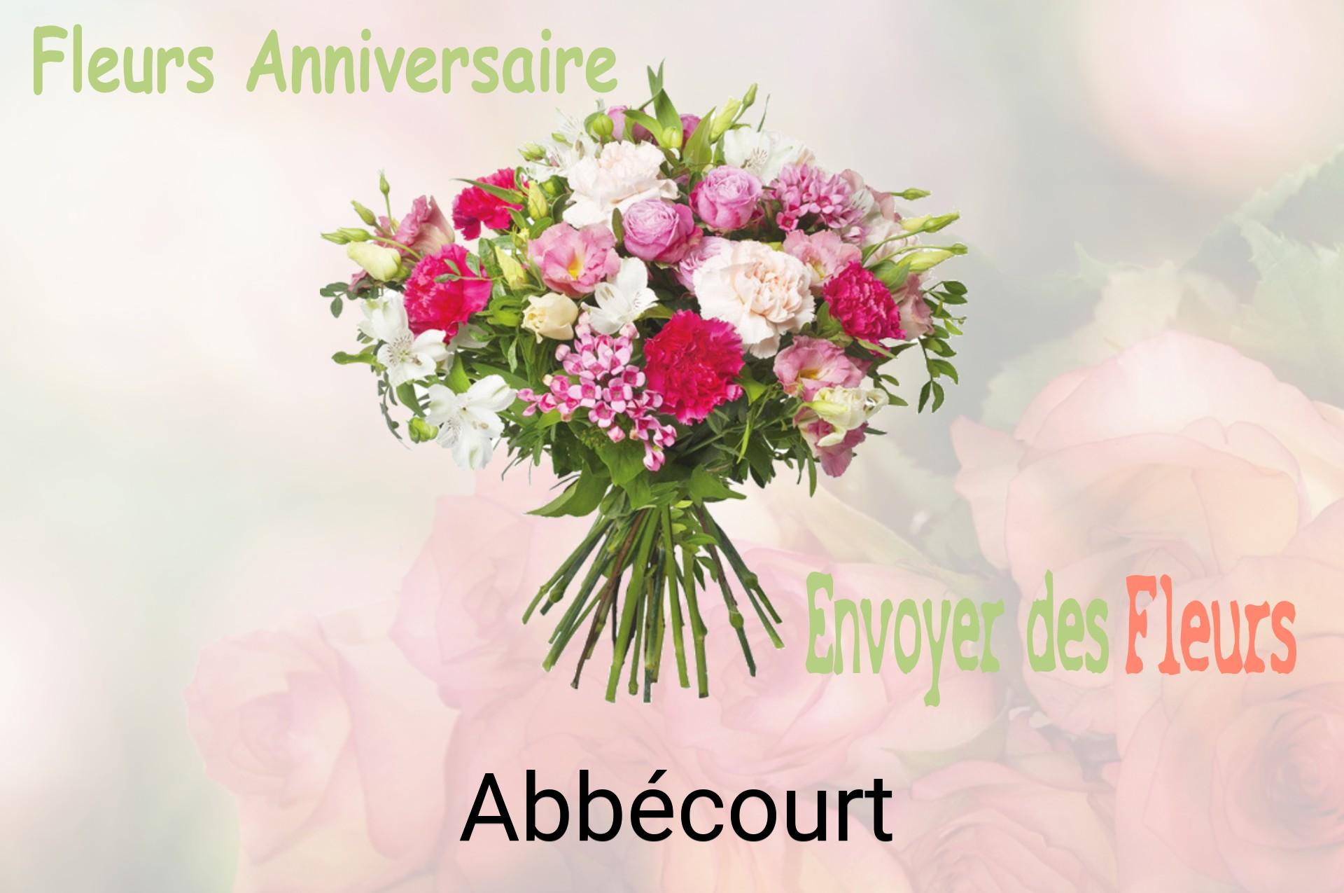 Bouquet de fleurs d’anniversaire livré à Abbécourt
