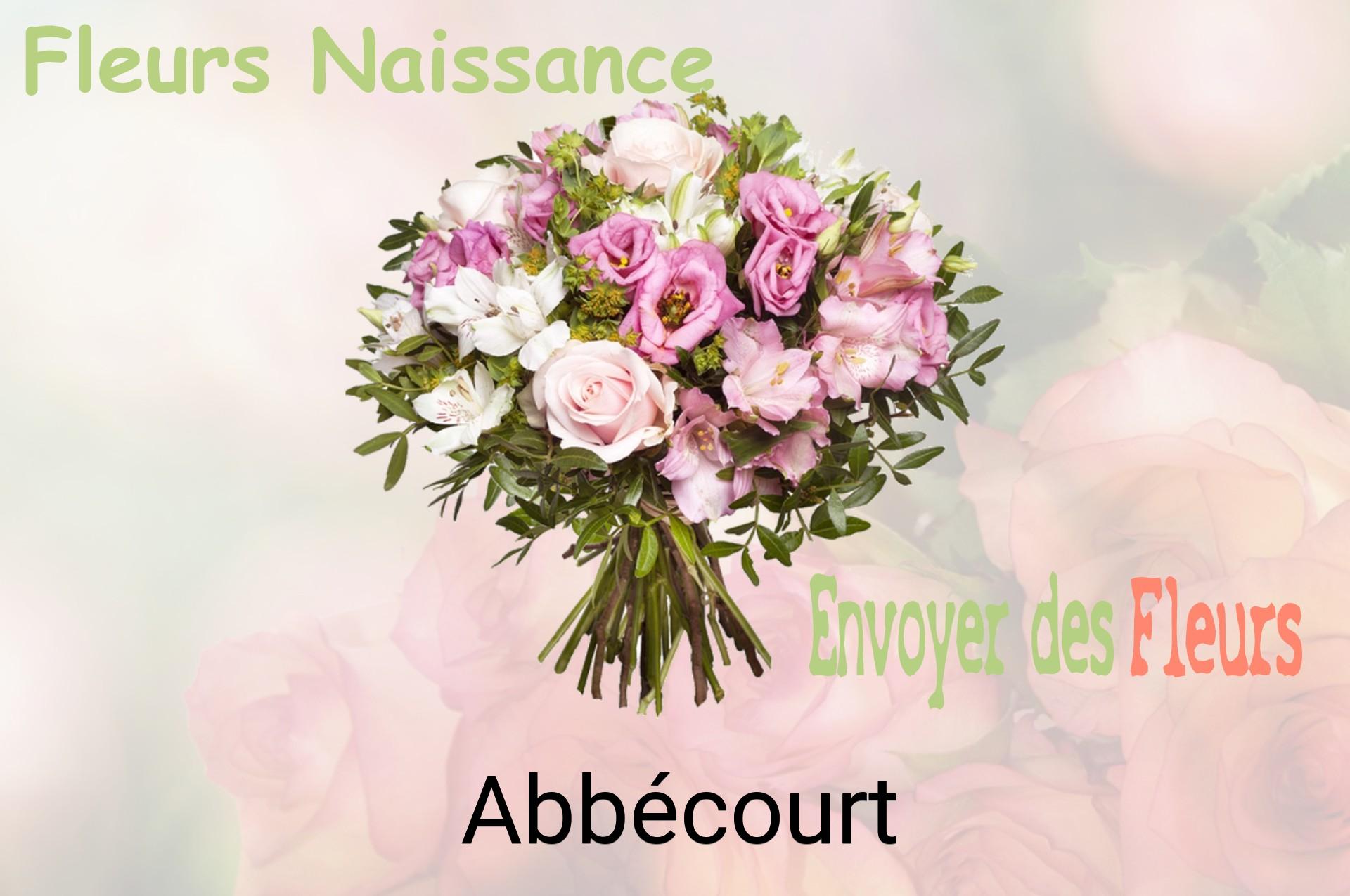 Bouquet de fleurs de naissance livré à Abbécourt